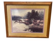 JULIE CROCKER 1988 NEBRASKA ARTIST OF THE YEAR DUCKS UNLIMITED PRINT