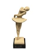 1985 AUSTIN PRODUCTIONS BALLERINA FIGURINE TITLED ON POINT BY KLARA SEVER
