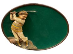 VINTAGE STYLED GOLFER BOARD