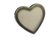 TIFFANY & CO. STERLING SILVER HEART SHAPED PICTURE FRAME