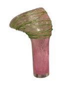 UNIQUE SIMONE CENEDESE VENETIAN MURANO ART GLASS ABSTRACT VASE