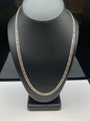 ITALIAN MADE STERLING SILVER CHAIN LINK NECKLACE
