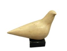 MID-CENTURY 1960'S CLEO HARTWIG PEACE DOVE STONE SCULPTURE