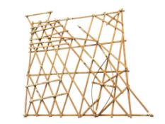 VINTAGE MARSHALL ISLANDS STICK CHART USED MICRONESIAN NAVIGATORS