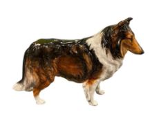 VINTAGE ROYAL DOULTON COLLIE DOG PORCELAIN FIGURINE HN 1058