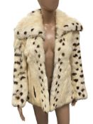 CITY FURS RABBIT LADIES FUR COAT