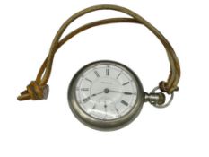 1900 WALTHAM MODEL 1892 21 RUBY JEWELS VANGUARD GRADE POCKETWATCH