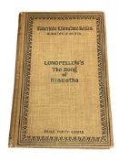 1886 THE SONG OF HIAWATHA BY HENRY WADSWORTH LONGFELLOW PUBLISHE DBY HOUGHTON, MUFFLIN AND CO.