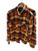 MEN'S PATAGONIA DESIGNER INSULATED FJORD FLANNEL SHIRT JACKET FEATURING PLAID PATTERN