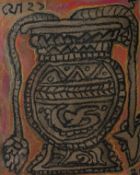 JOGEN CHOWDHURY - UNTITLED(Ornamental Vessel)