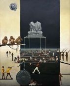 KANCHAN DAS GUPTA - UNTITLED (Buddha)