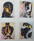 LAXMAN AELAY - UNTITLED (Set of 4)