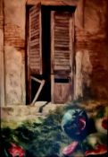 SANJAY BHATTACHARYA - UNTITLED(Wooden Door)