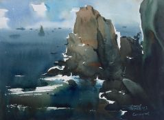 PARESH MAITY - UNTITLED (Cornwall Seascape)