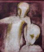 LALU PRASAD SHAW - UNTITLED (Two Figures)