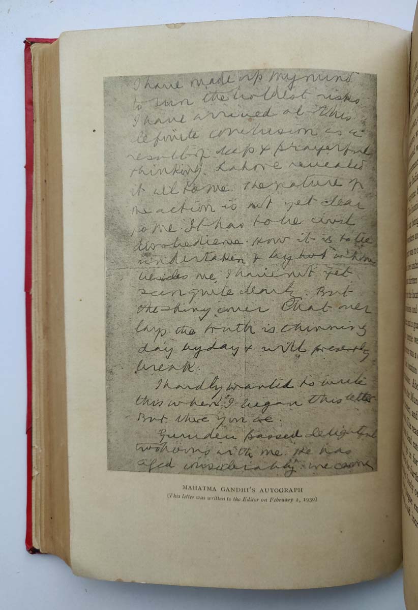 EDITED BY C.F.ANDREWS - MAHATMA GANDHI HIS OWN STORY - Image 7 of 9