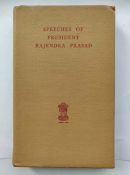 RAJENDRA PRASAD - SPEECHES OF PRESIDENT RAJENDRA PRASAD