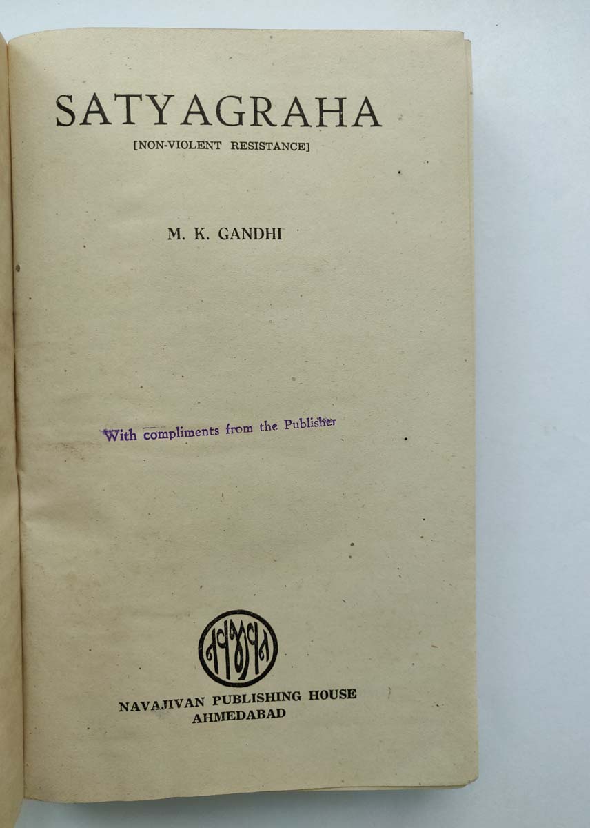 M.K.GANDHI - SATYAGRAHA (NON-VIOLENT RESISTANCE) - Image 2 of 3