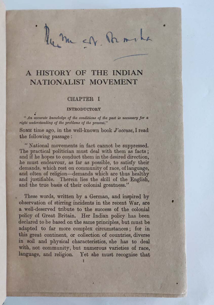 SIR VERNEY LOVETT - A HISTORY OF THE INDIAN NATIONALIST MOVEMENT - Image 4 of 4