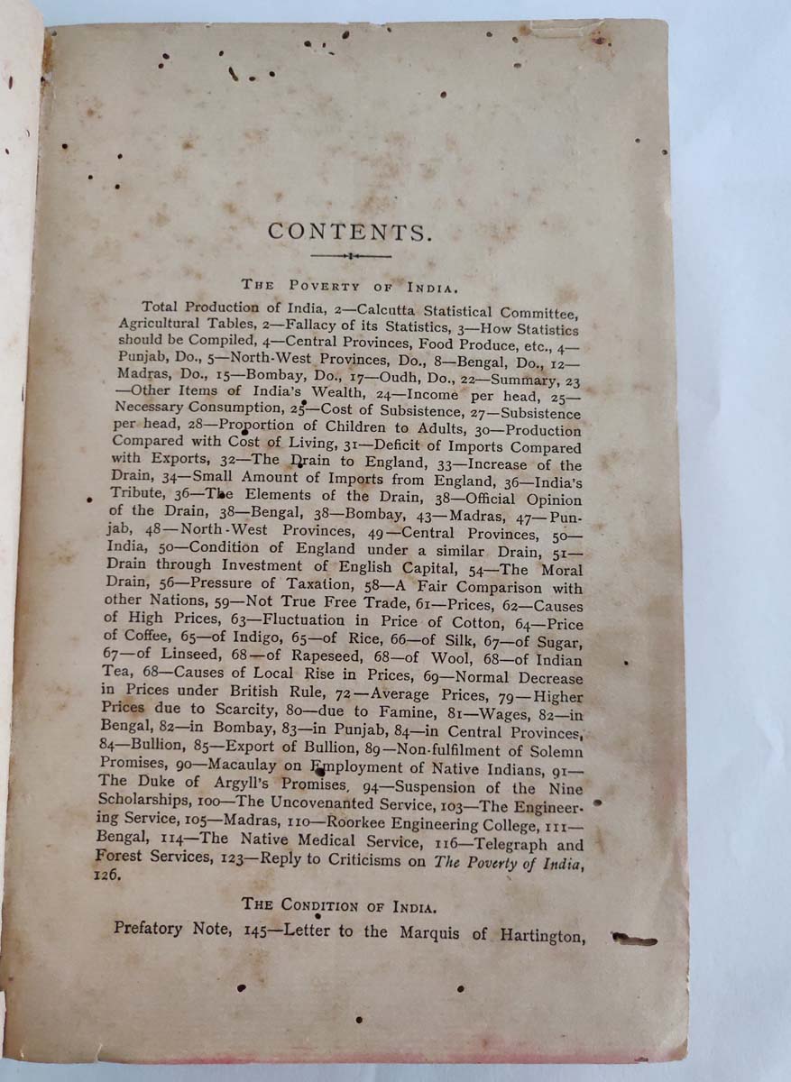 DADABHAI NAOROJI - POVERTY AND UN- BRITISH RULE IN INDIA - Image 3 of 4