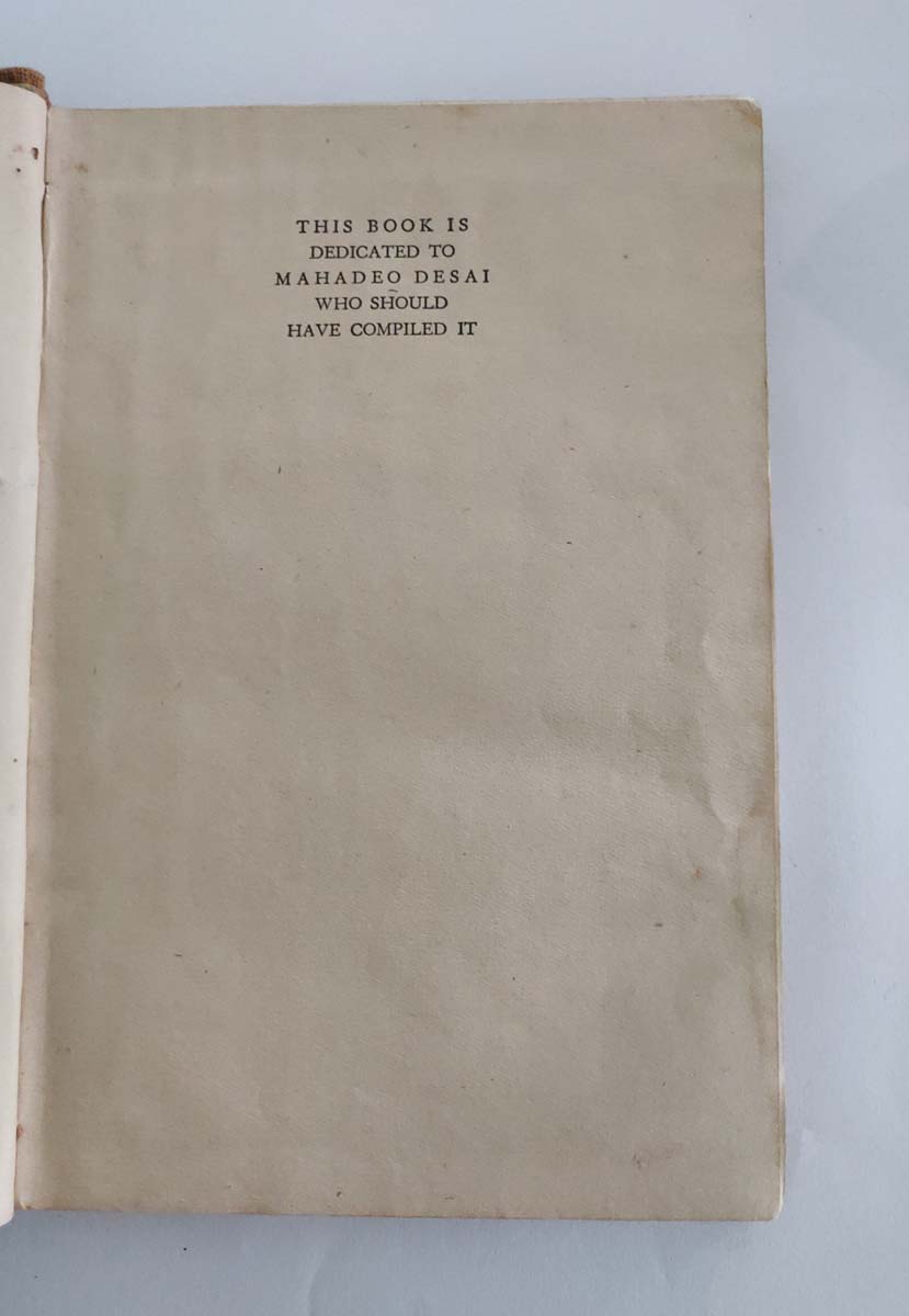 R.K.PRABHU & FOREWORD BY SIR S.RADHAKRISHNAN - THE MIND OF MAHATMA GANDHI - Image 3 of 6