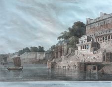 No. 55 - Dusasumade Gaut at Benares on the Ganges