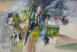 Arup Das - UNTITLED(Abstract Landscape)