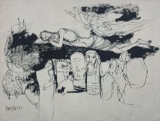 Arup Das - UNTITLED(Sleeping Prophet/ Sleeping Man)