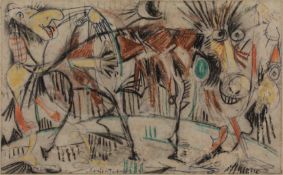 Sunil Madhav Sen - UNTITLED(Return from Market)