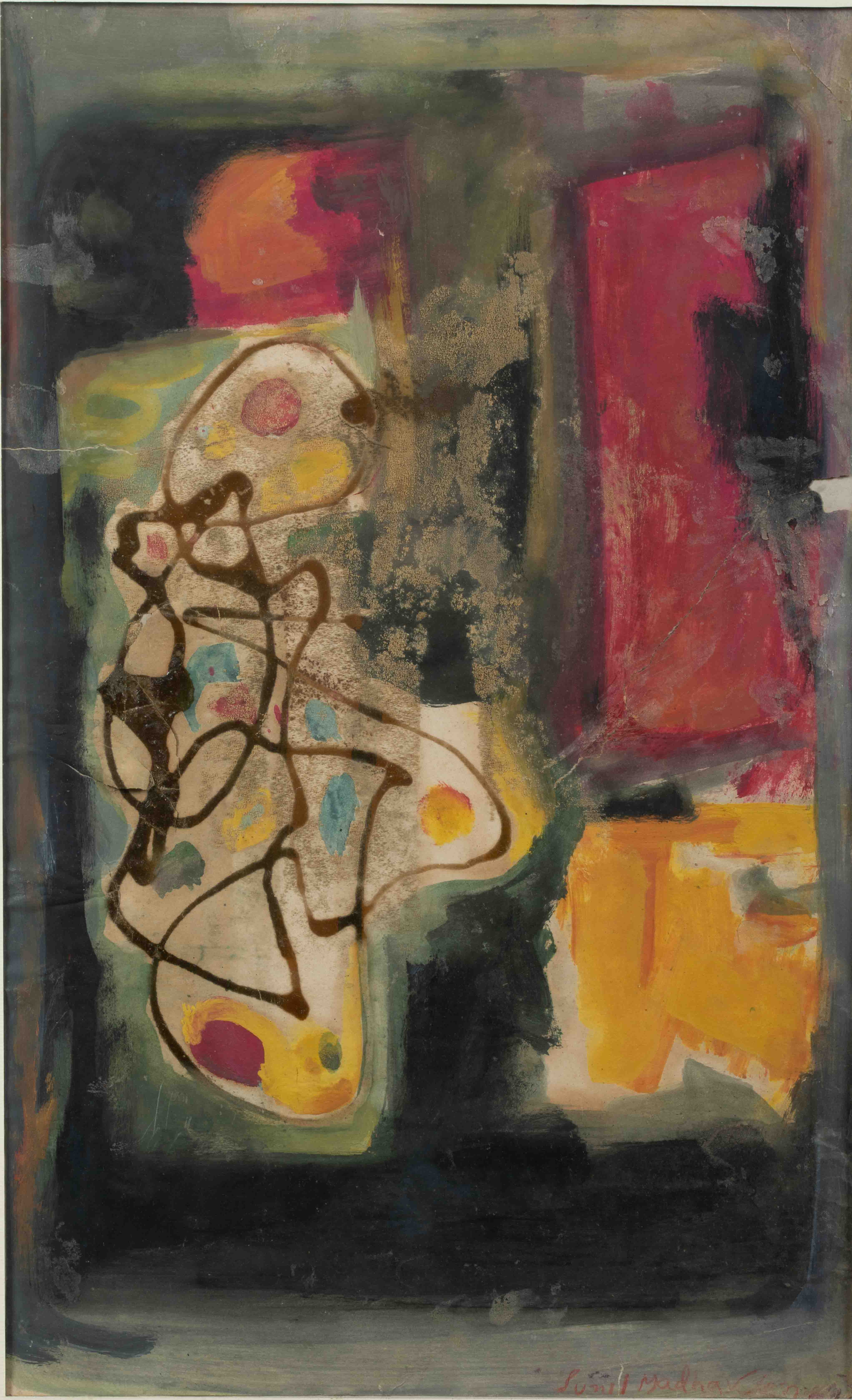 Sunil Madhav Sen - UNTITLED (Colour Map)