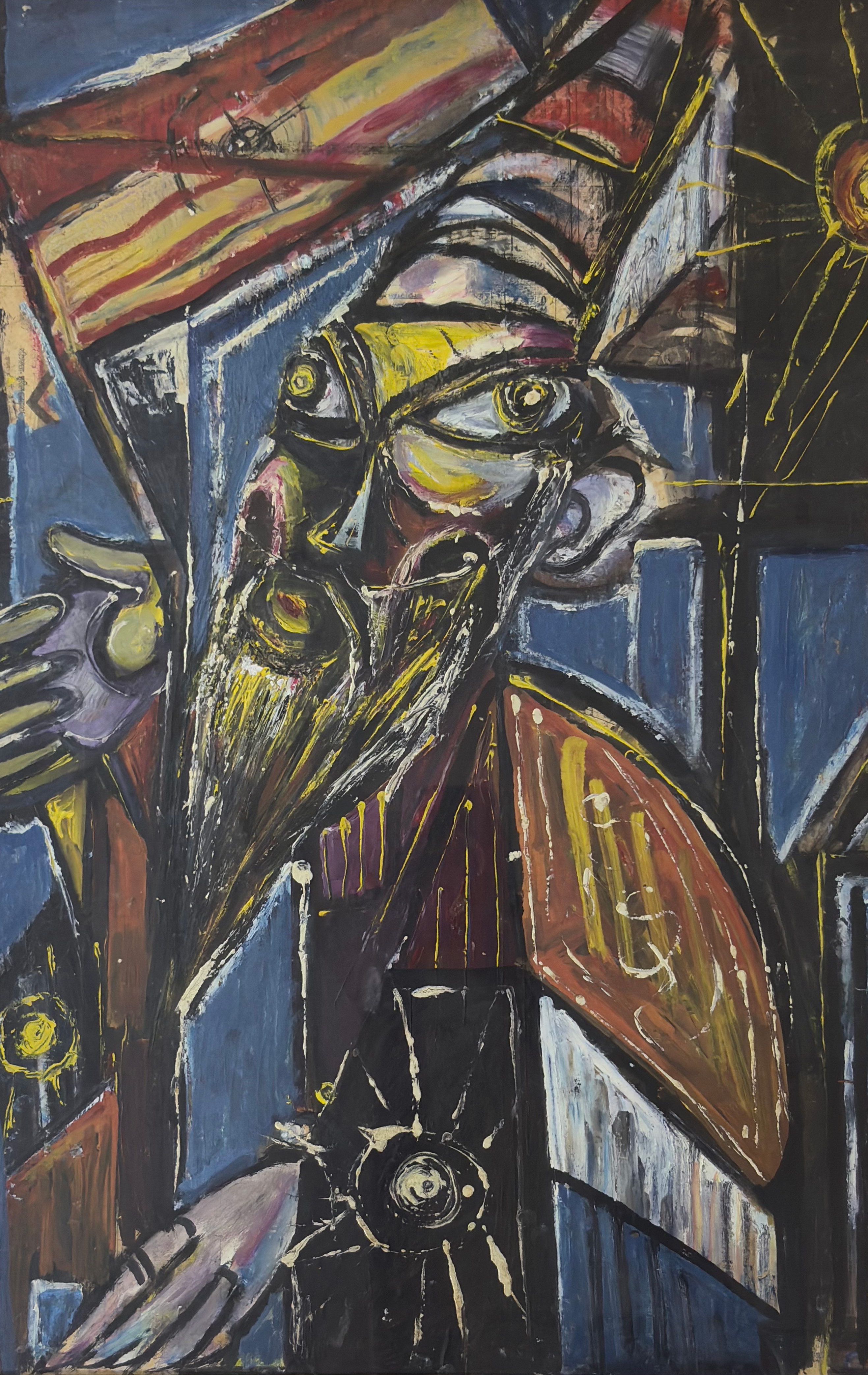 Sunil Madhav Sen - UNTITLED(Man with a Beard)