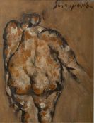 Sunil Madhav Sen - UNTITLED(Grotesque Figure)