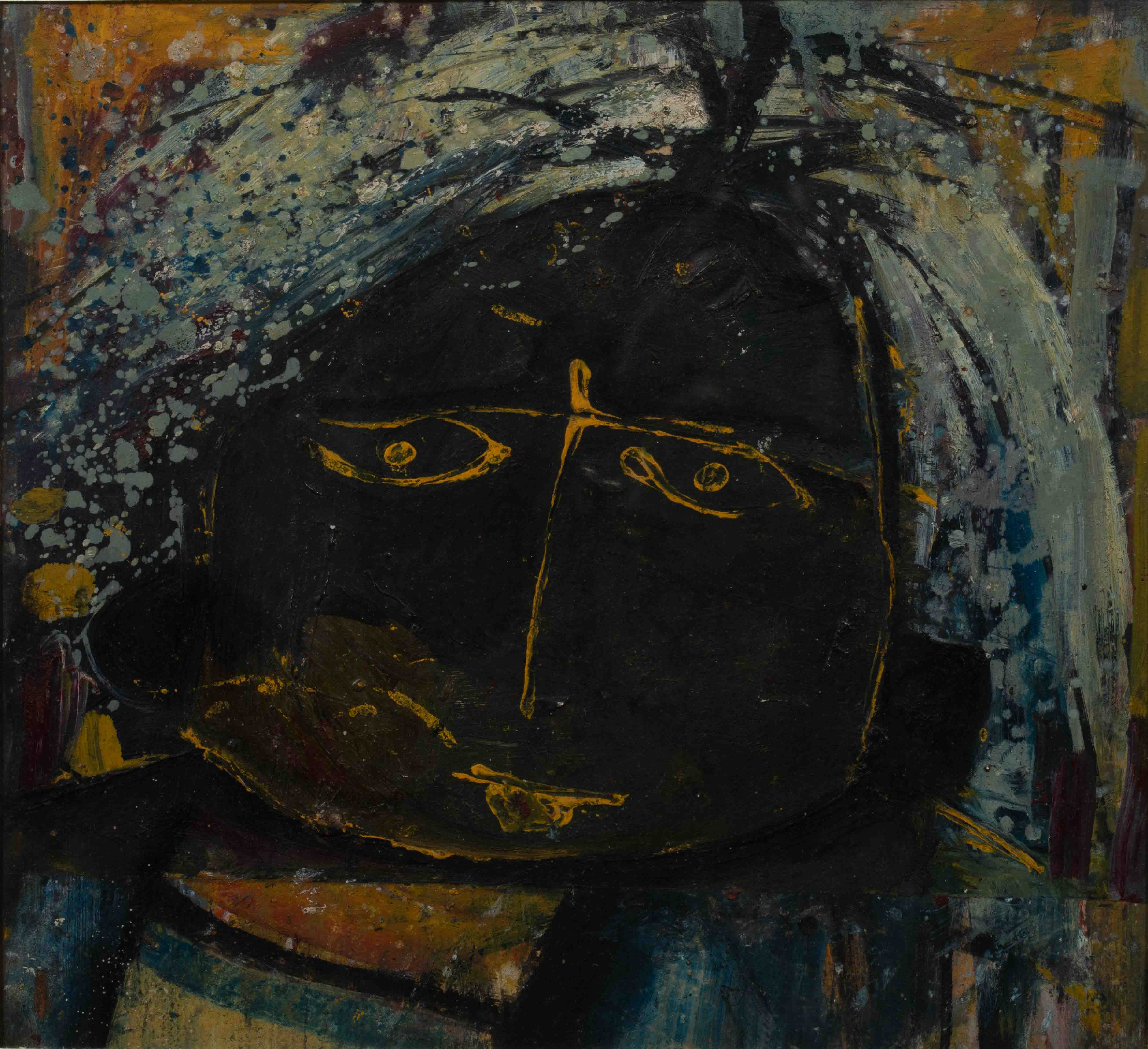 Sunil Madhav Sen - UNTITLED (Face)