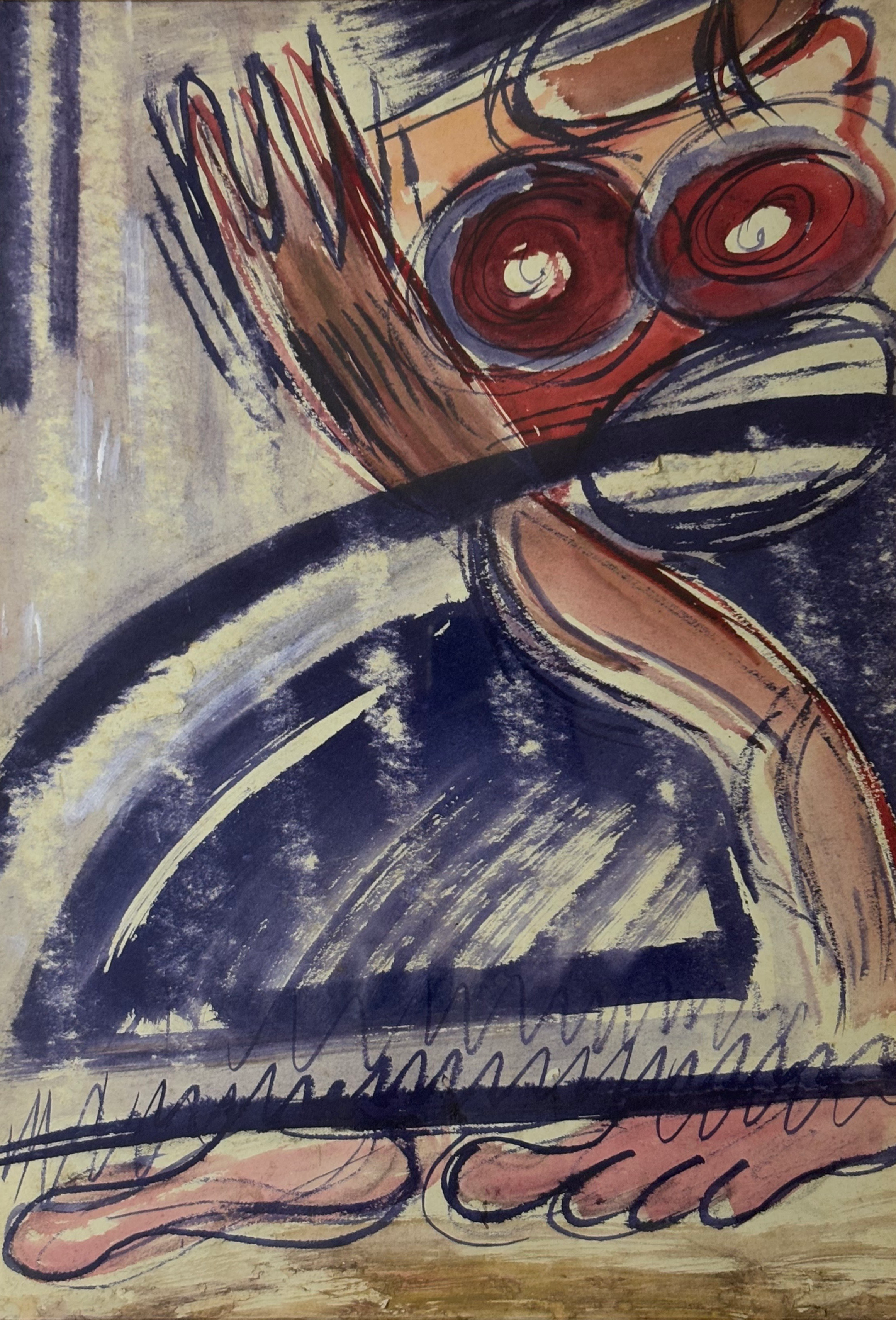 Sunil Madhav Sen - UNTITLED (Abstract)