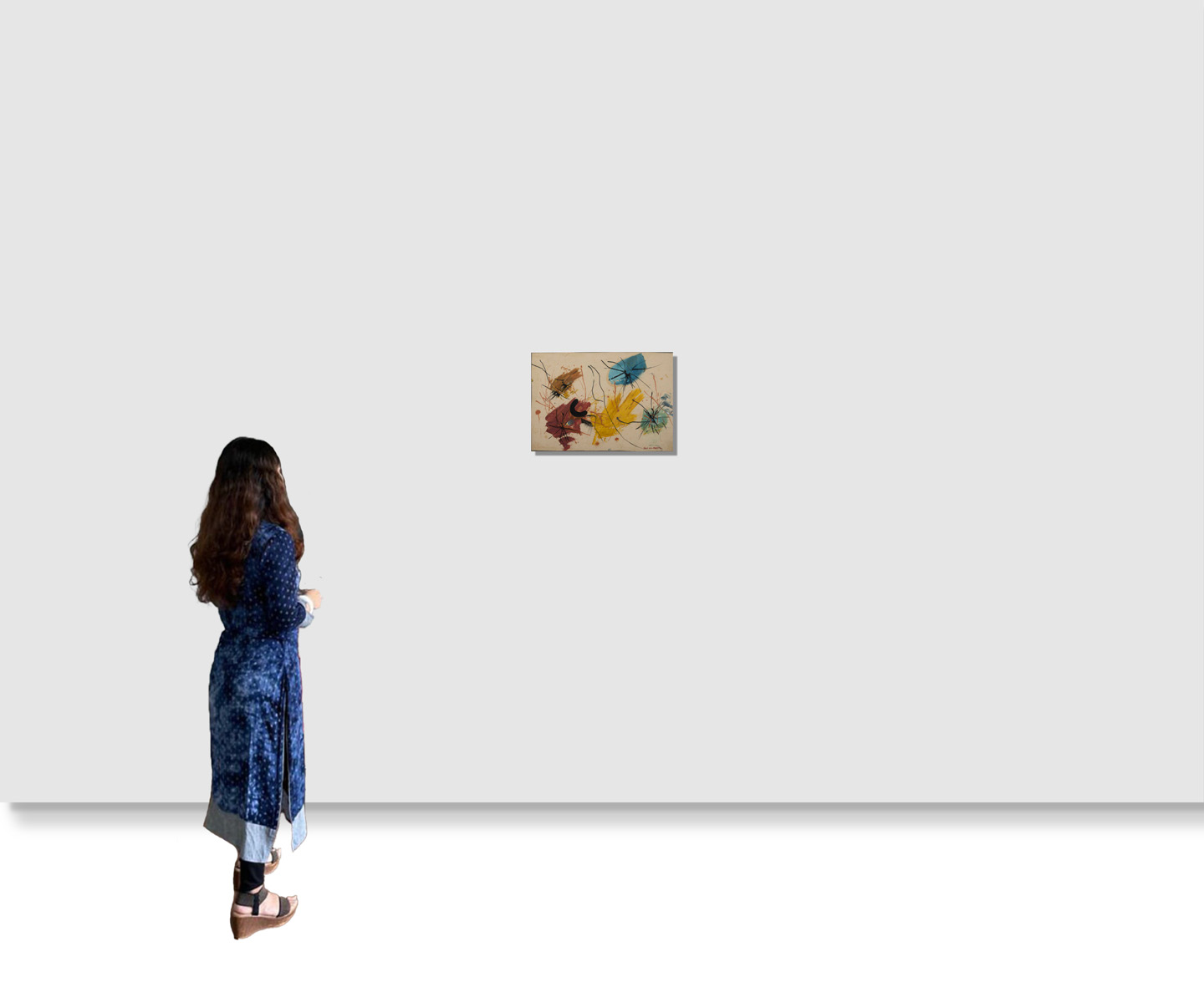 Sunil Madhav Sen - UNTITLED (Petals) - Image 2 of 2