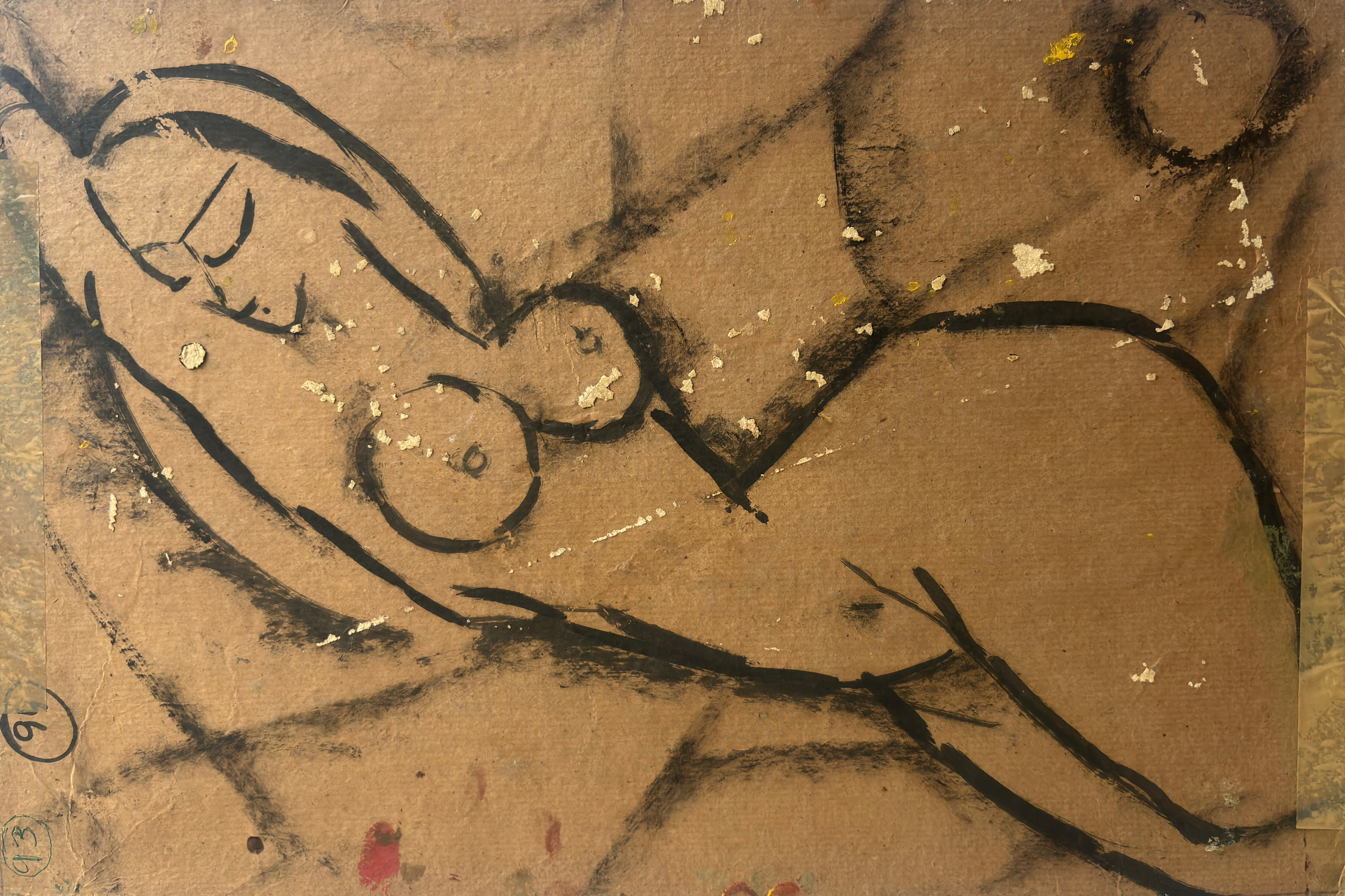 Sunil Madhav Sen - UNTITLED (Nude248/Nude Sketch) - Image 2 of 4
