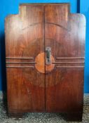 A Striking Art Deco Compact Storage Cabinet