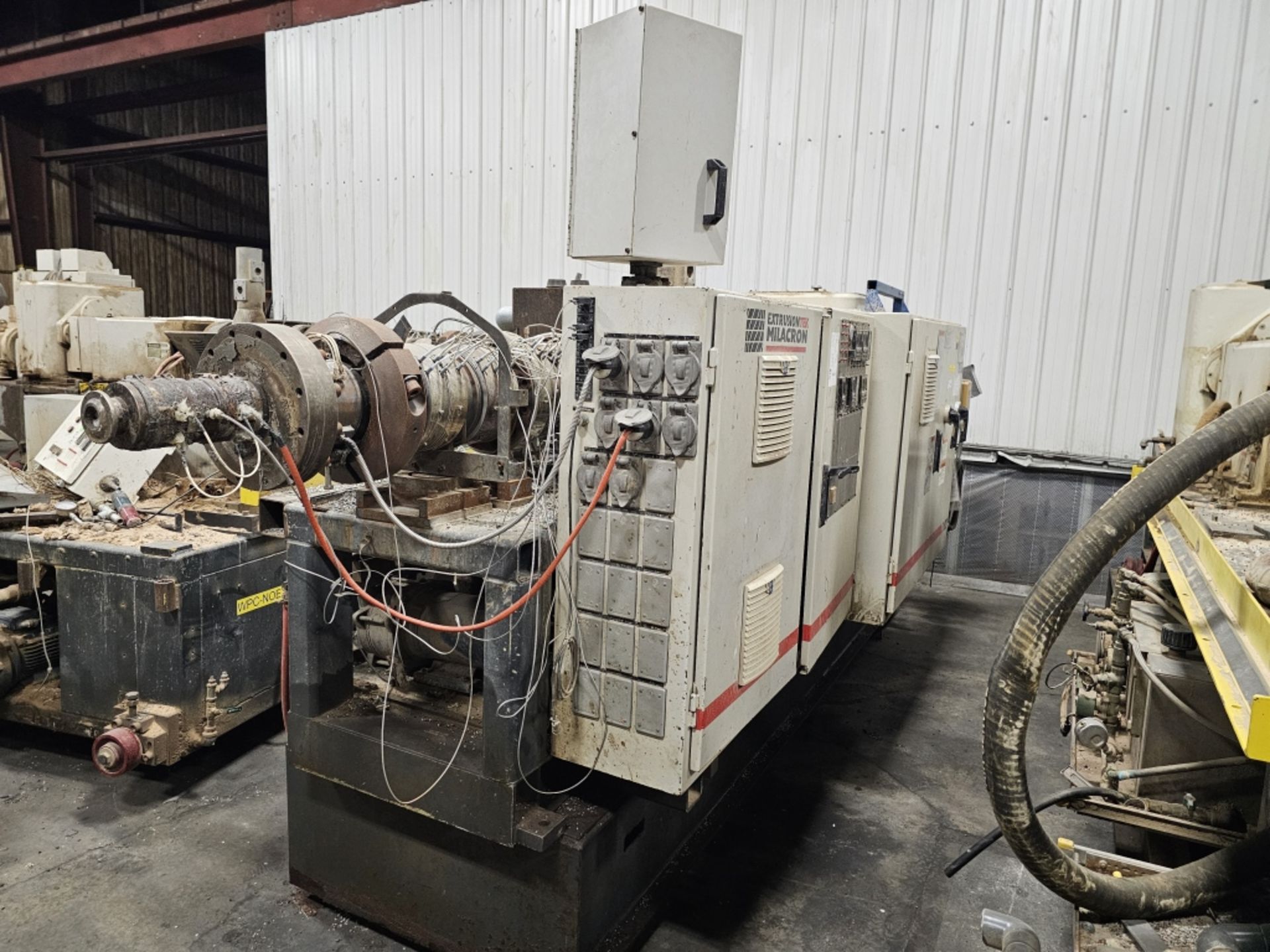80 mm Cincinnati Milacron Conical Twin Screw Extruder - Image 3 of 13