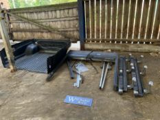 Mitsubishi L200 Bed liner and Mountain roll pickup cover with L200 side steps