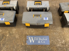 2x toolboxes of tools