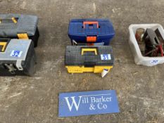 2x toolboxes of drill bits & taps