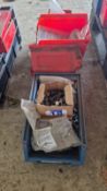 Qty various nuts & bolts