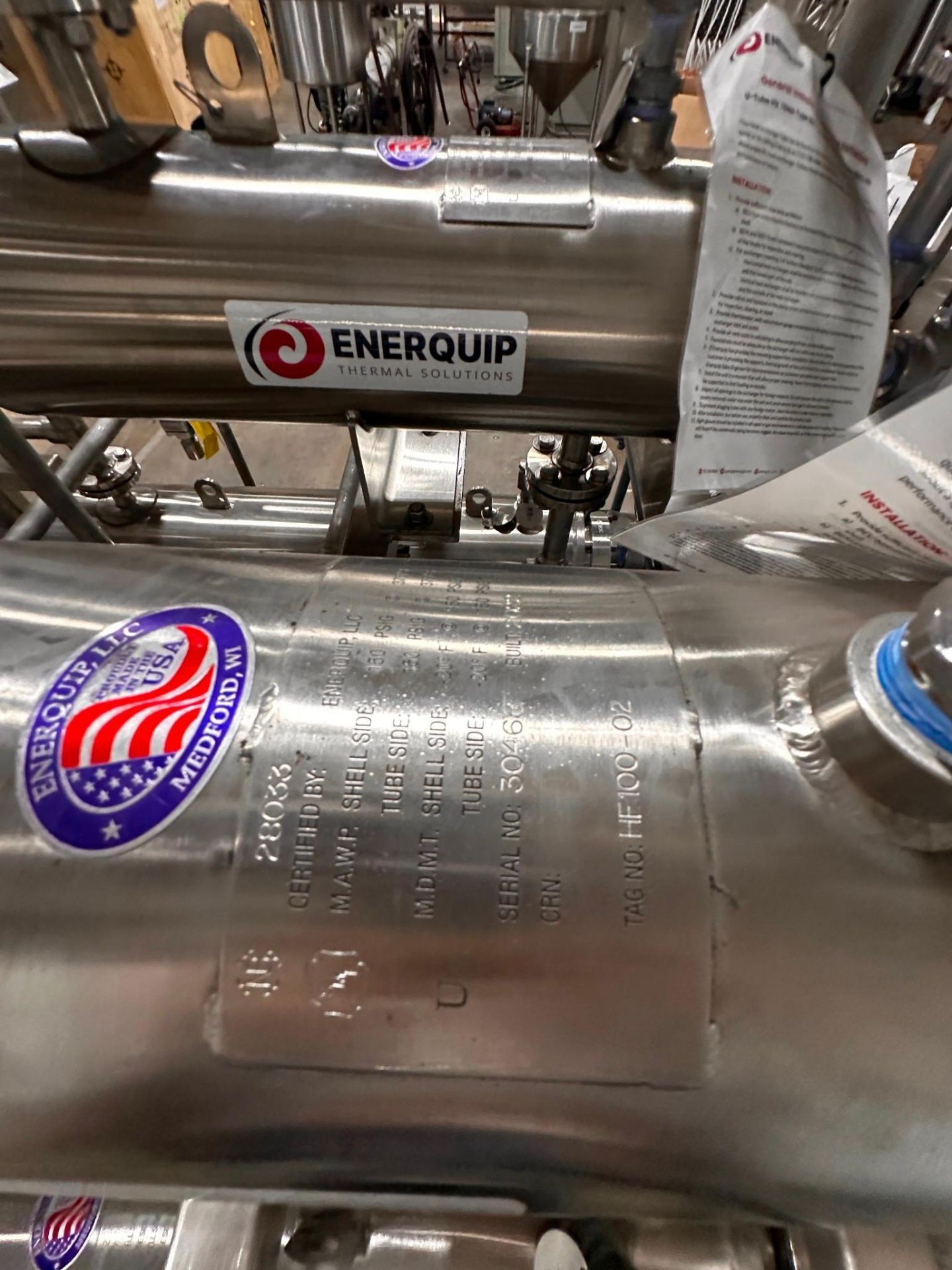 FERMENTATION MECHANICAL HEATING SKID - Image 15 of 21
