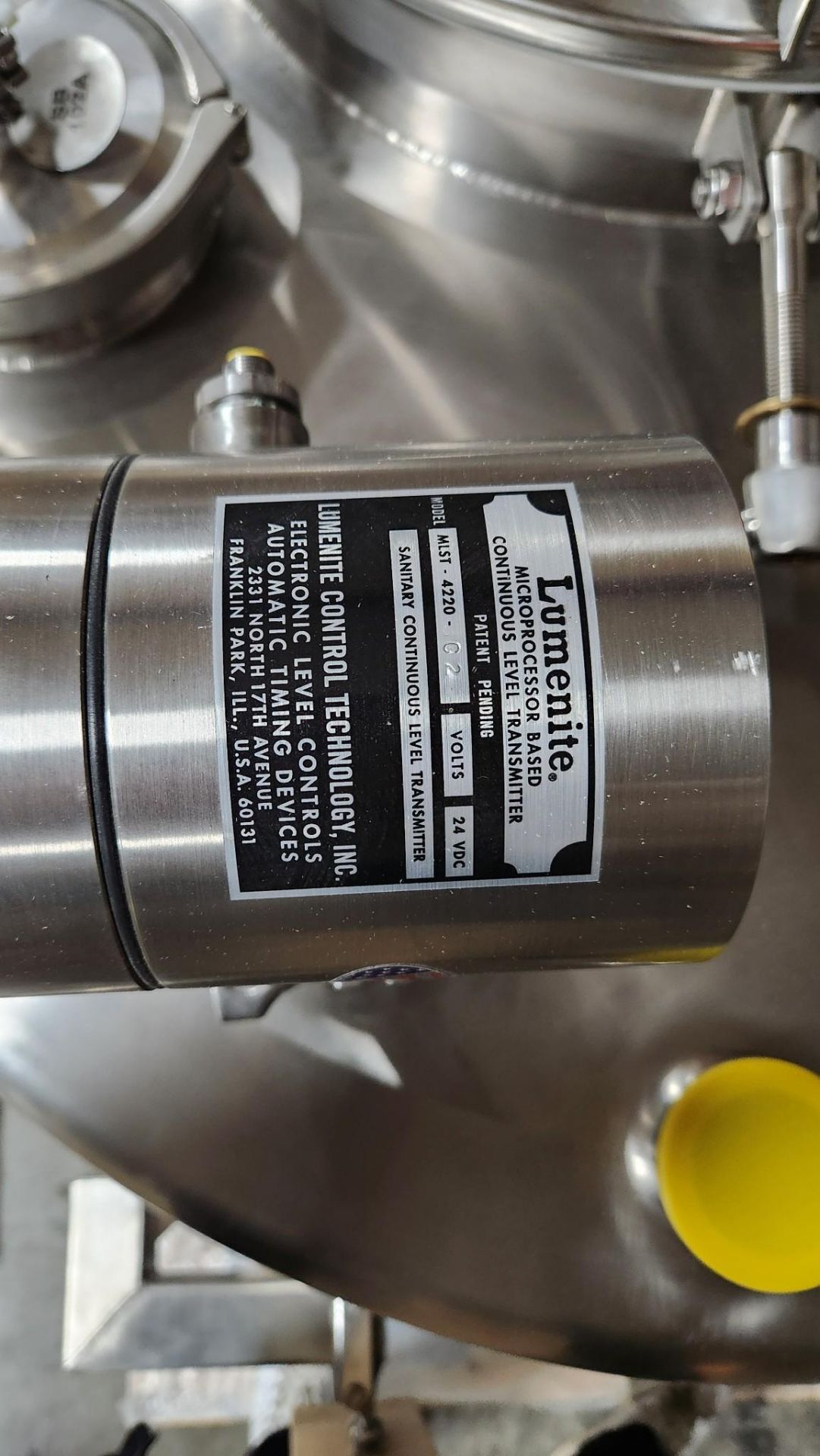 SHO-ME FABRICATION 120 GALLON S/S VESSEL BLEND TANK SMF-IPEC-6 - Image 9 of 21