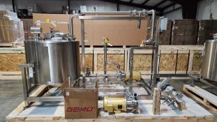 SHO-ME FABRICATION 120 GALLON S/S VESSEL BLEND TANK SMF-IPEC-7