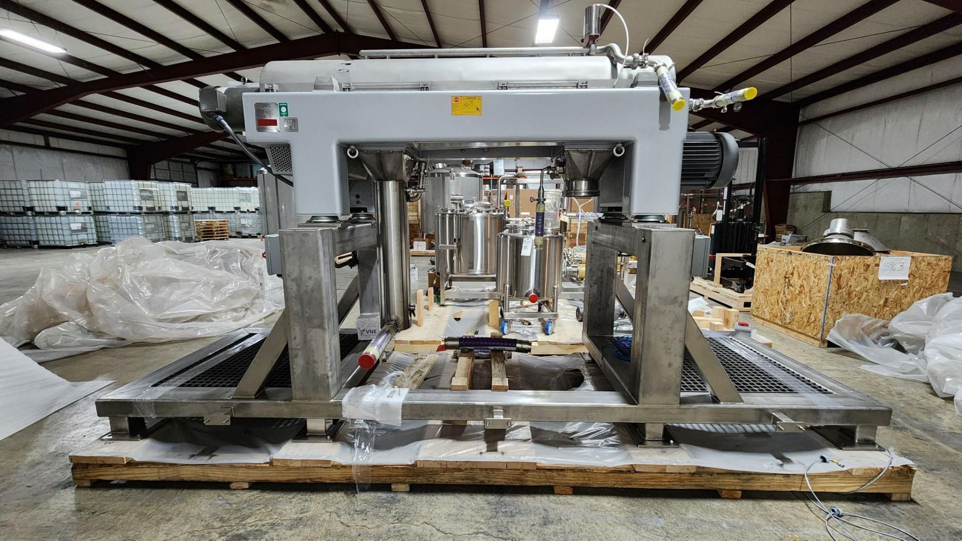 ALFA LAVAL FOODEC 209 S/S DECANTER SYSTEM S/N: 5130567