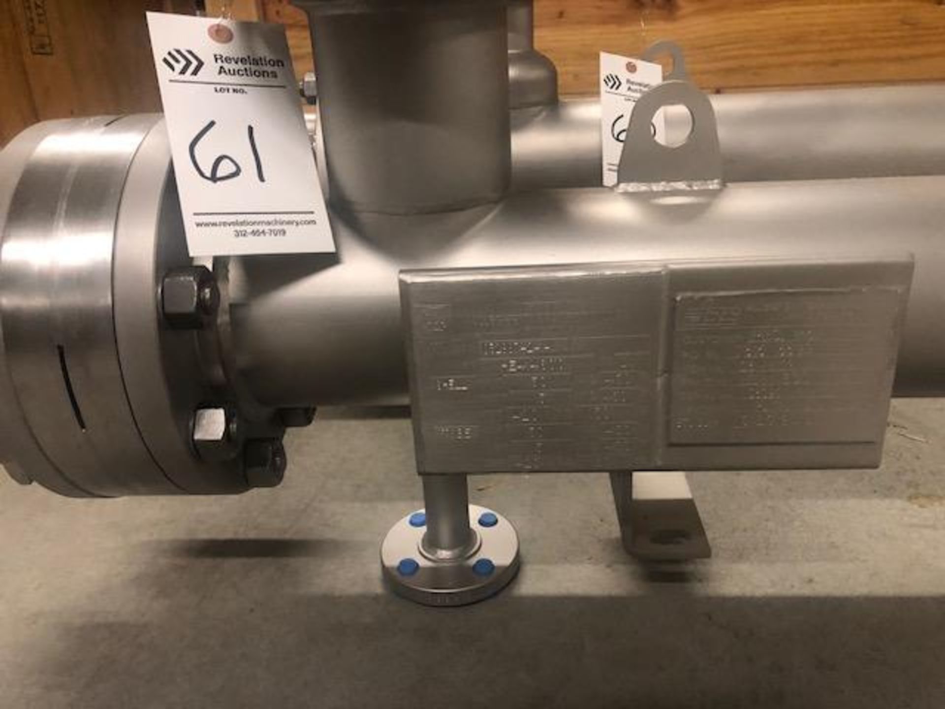 ALLEGHENY BRADFORD. - 25.9 SQ FT HEAT EXCHANGER - Image 5 of 7