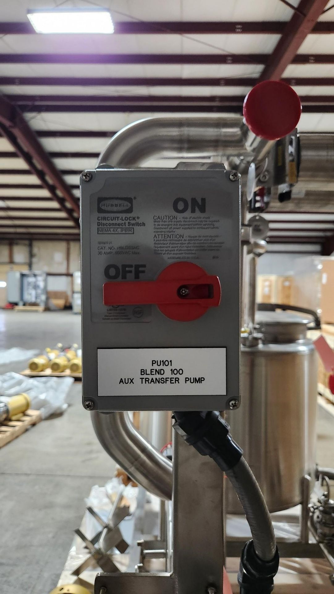 SHO-ME FABRICATION 120 GALLON S/S VESSEL BLEND TANK SMF-IPEC-6 - Image 21 of 21