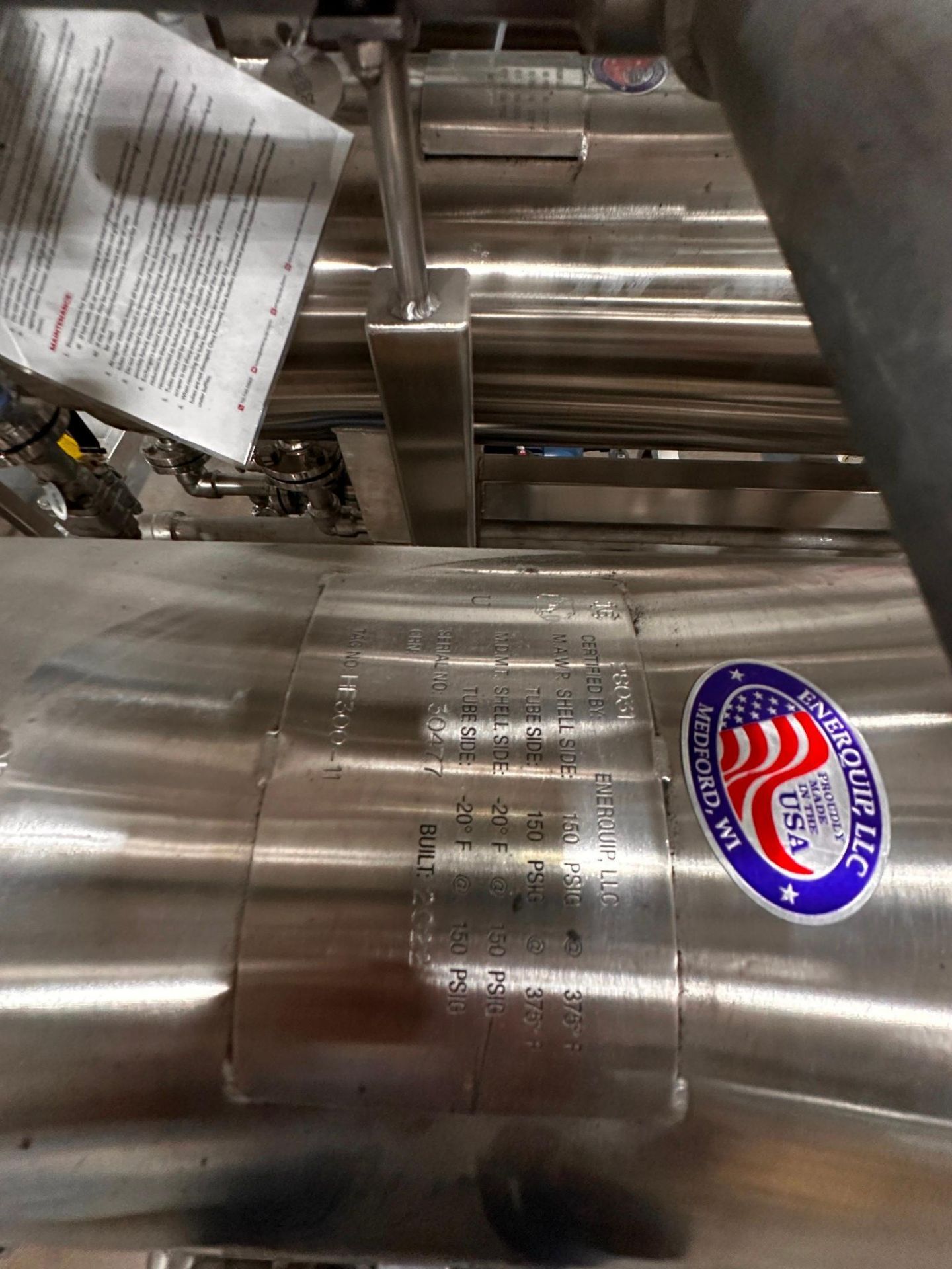 FERMENTATION MECHANICAL HEATING SKID - Image 18 of 21