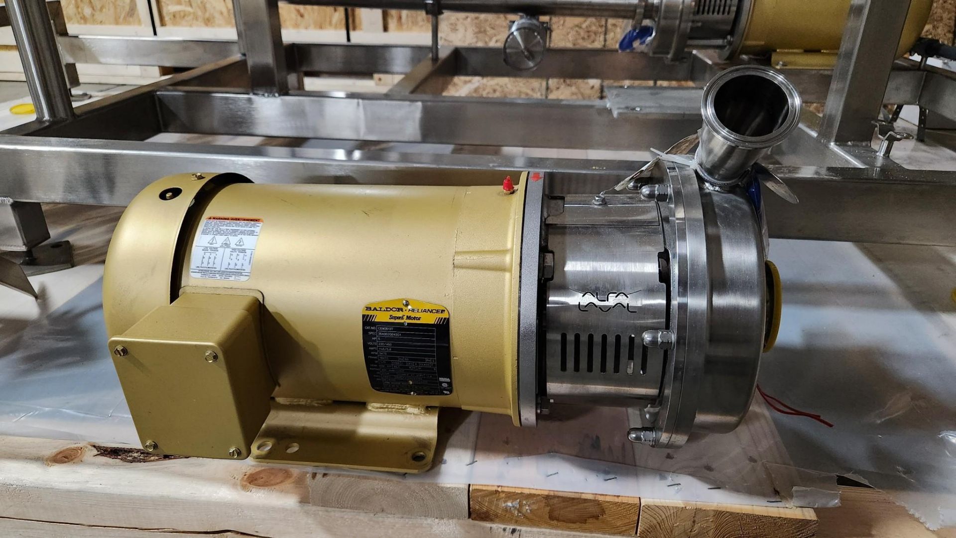 SHO-ME FABRICATION 120 GALLON S/S VESSEL BLEND TANK SMF-IPEC-6 - Image 12 of 21